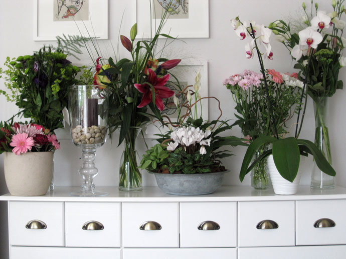 Blommor på min 40-årsdag